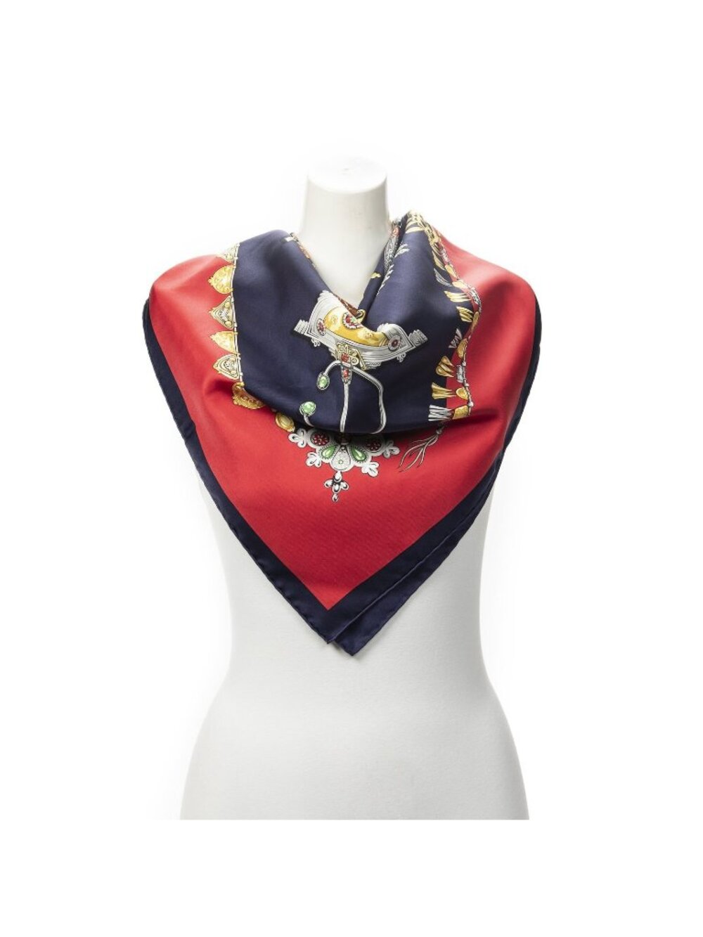 Hermes Scarf Navy